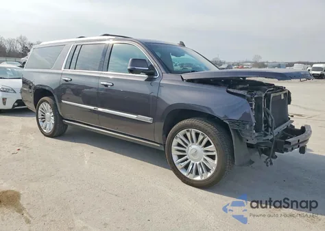 2016 Cadillac Escalade Esv Platinum z USA, uszkodzony, nr VIN 1GYS4KKJ1GR158362